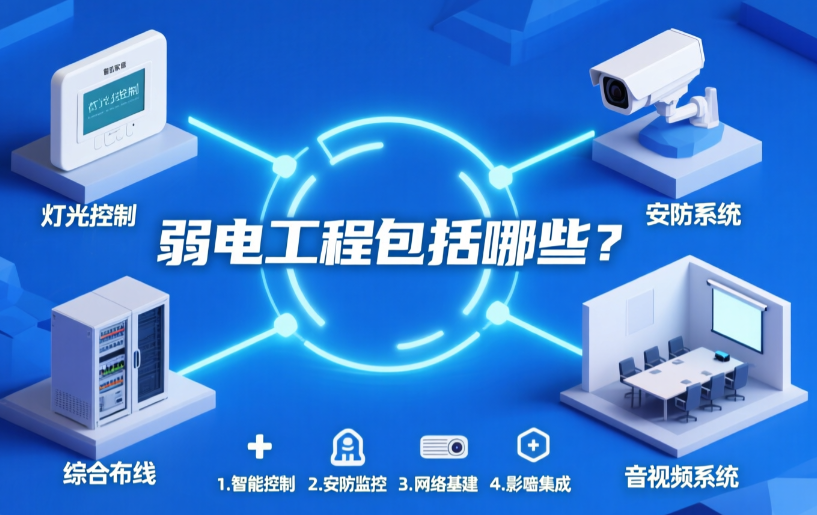 弱電工程包括哪些？百實(shí)科技給您整理一下